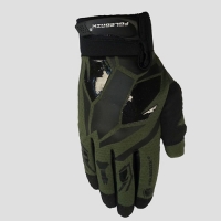 POLEDNIK PREMIUM RĘKAWICE / RĘKAWICZKI CROSS MODEL HORNET (HRNT) AXS KOLOR ZIELONY (KHAKI) ROZMIAR XL