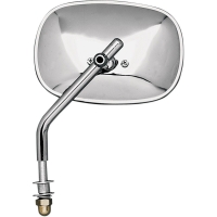 EMGO 2025/02 LUSTERKO HARLEY-DAVIDSON PRAWE / LEWE (128MM X 86MM) CHROMOWANE