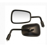 EMGO 2025/02 LUSTERKO KAWASAKI Z 125 PRO '14-'16 PRAWE (OEM: 56001-0313) KOLOR CZARNY (WZÓR ORYGINAŁU) (HOMOLOGACJA)