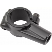 EMGO 2025/02 UCHWYT LUSTERKA Z OBEJMĄ NA KIEROWNICĘ 22MM (7/8") KOLOR CZARNY (WZÓR YAMAHA)