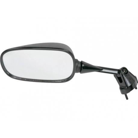 EMGO 2025/02 LUSTERKO KAWASAKI ZX-6R 636 '05-'06, ZX-10R '04-'07 LEWE (OEM: 56001-0005) KOLOR CZARNY (WZÓR ORYGINAŁU) (HOMOLOGAC