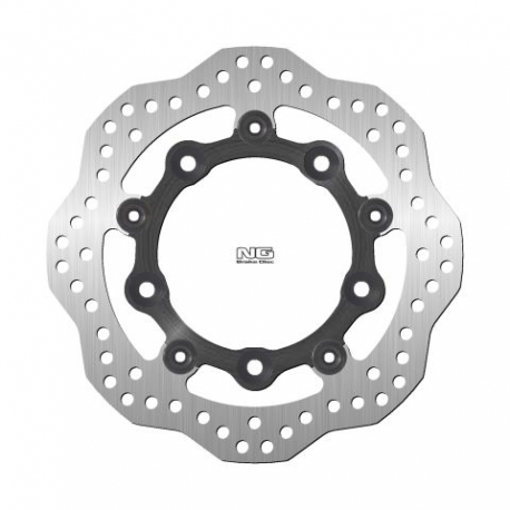 NG TARCZA HAMULCOWA TYŁ KTM DUKE 690 '08-19, DUKE 790 '18-20 (240X107,5X5MM) (5X8,5MM) WAVE PŁYWAJĄCA