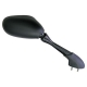 EMGO 2025/02 LUSTERKO YAMAHA FZS 1000 / FZ1 FAZER '01-'05 PRAWE (OEM: 5LV-26290-00-00) KOLOR CZARNY (WZÓR ORYGINAŁU) (HOMOLOGACJ