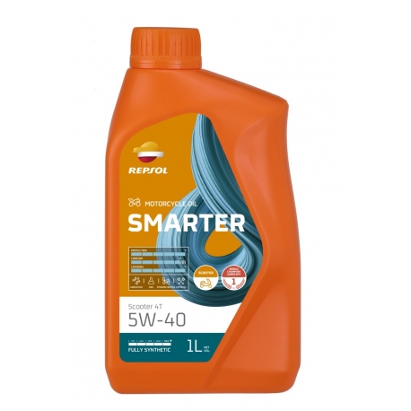 REPSOL OLEJ SILNIKOWY 4T SMARTER SCOOTER 5W40 1L MA2 (12) - ZASTĘPUJE RPP2060JHC