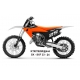 UFO 2025/04 KOMPLET PLASTIKÓW (FULL KIT) Z OSŁONAMI TELESKOPÓW (AMORTYZATORÓW) KTM SX 125 / 250 / 300 TBI '23-'24, SX-F 250 / 35