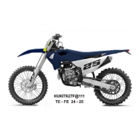 UFO 2025/04 KOMPLET PLASTIKÓW (FULL KIT) Z OSŁONAMI TELESKOPÓW (AMORTYZATORÓW) HONDA CRF 250 R / 450 R '25-, KOLOR GRANATOWY / B