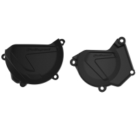 POLISPORT ZESTAW OSŁONA POKRYWY (DEKLA) ALTERNATORA ORAZ OSŁONA POKRYWY SPRZĘGŁA YAMAHA YZ 250 '05-'25 (8464500001+8463700001) K