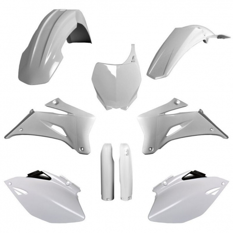 POLISPORT KOMPLET PLASTIKÓW (FULL KIT) YAMAHA YZ 250F '06-'07 YZ 450F '06-'07 W ZESTAWIE TABLICA PRZEDNIA (8658100001) I OSŁONY