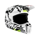 KASK MOTOCYKLOWY Z GOGLAMI JUNIOR LEATT MOTO 3.5 ZEBRA