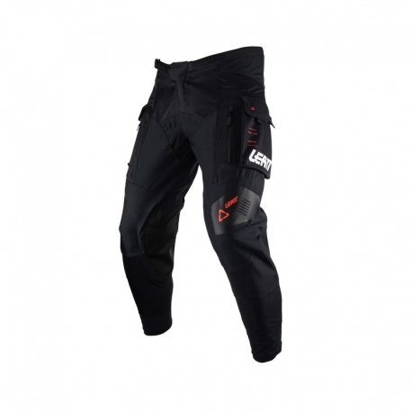 SPODNIE MOTOCYKLOWE TEKSTYLNE LEATT MOTO 4.5 HYDRADRI BLACK