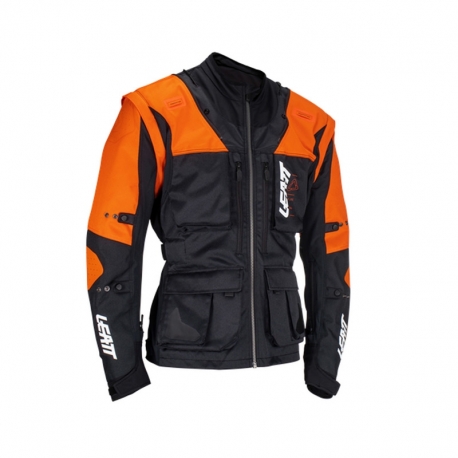 KURTKA MOTOCYKLOWA TEKSTYLNA LEATT MOTO 5.5 ENDURO ORANGE