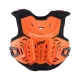 BUZER JUNIOR LEATT MINI PROTECTOR 2.5 ORANGE BLACK (134-146CM) S/M