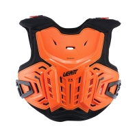 BUZER JUNIOR LEATT MINI PROTECTOR 2.5 ORANGE BLACK (134-146CM) S/M