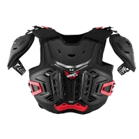 BUZER JUNIOR LEATT 4.5 PRO BLACK RED