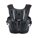 BUZER JUNIOR LEATT PROTECTOR 4.5 BLACK RED