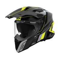 KASK MOTOCYKLOWY AIROH COMMANDER 2 SKIP YELLOW MATT