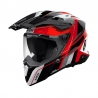 KASK MOTOCYKLOWY AIROH COMMANDER 2 SKIP RED GLOSS