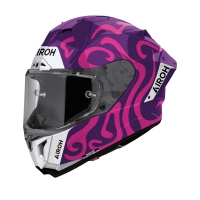 KASK MOTOCYKLOWY AIROH GP800 SWAIN VIOLET GLOSS