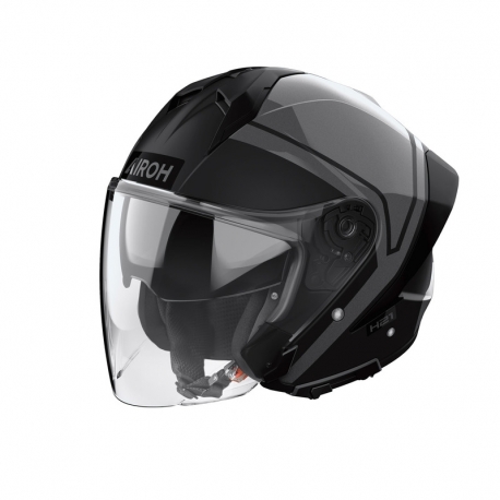 KASK MOTOCYKLOWY AIROH H21 SQUARE MATT GLOSS