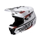 KASK MOTOCYKLOWY Z GOGLAMI JUNIOR LEATT KIT MOTO 3.5 WHITE M