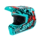 KASK MOTOCYKLOWY Z GOGLAMI LEATT KIT MOTO 3.5 FUEL L