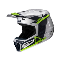 KASK MOTOCYKLOWY Z GOGLAMI LEATT KIT MOTO 3.5 STEEL