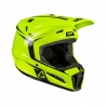KASK MOTOCYKLOWY Z GOGLAMI LEATT KIT MOTO 3.5 NEON YELLOW
