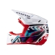 KASK MOTOCYKLOWY Z GOGLAMI LEATT KIT MOTO 8.5 ROYAL BLUE RED