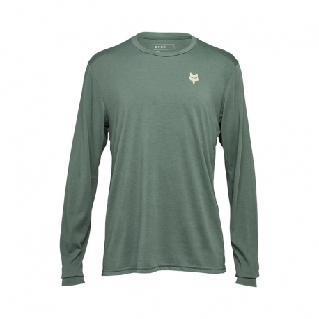 KOSZULKA ROWEROWA Z DŁUGIM RĘKAWEM FOX RANGER DR SHEPHERDS HUNTER GREEN M