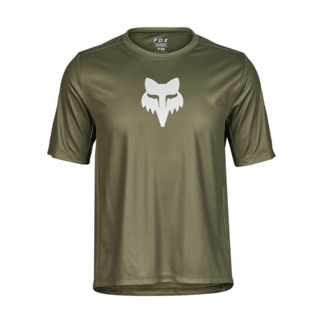 KOSZULKA ROWEROWA FOX JUNIOR RANGER OLIVE GREEN YM