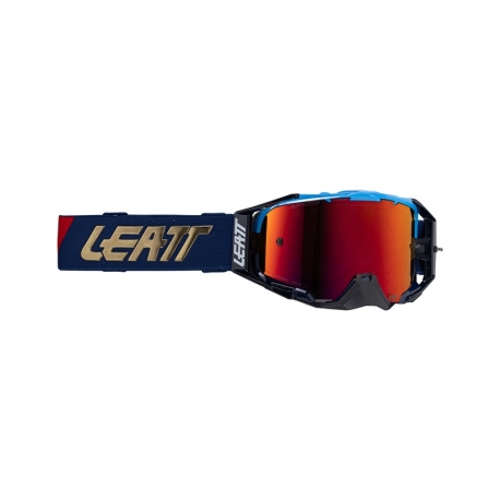 GOGLE LEATT VELOCITY 6.5 IRIZ 22 VLT CRYZTAL ROYAL FUCHSIA OS