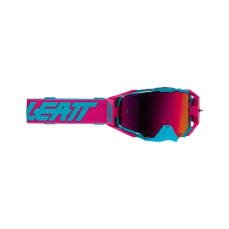 GOGLE LEATT VELOCITY 6.5 IRIZ 22 VLT CRYZTAL PINK FUCHSIA OS