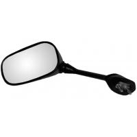 EMGO 2025/02 LUSTERKO YAMAHA YZF R1 '00-'01 LEWE (OEM: 5JJ-26280-00) KOLOR CZARNY (WZÓR ORYGINAŁU) (HOMOLOGACJA)