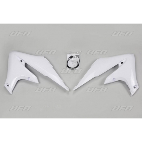 UFO OSŁONY CHŁODNICY YAMAHA YZF 250 '19-'22, WRF 250 '20-'25, YZF 450 '18-22, WRF 450 '19-'25 KOLOR BIAŁY