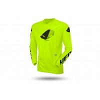 UFO KOSZULKA RADIAL DZIECIĘCA / JUNIOR / KID CROSS KOLOR ŻÓŁTY FLUO ROZMIAR XS - KOLEKCJA 2025