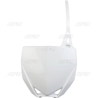 UFO TABLICA NA NUMER STARTOWY YAMAHA YZ 65 '19-'22 , YZ 85 '15-'25 KOLOR BIAŁY - ZASTĘPUJE YA04849046