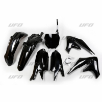 UFO KOMPLET PLASTIKÓW YAMAHA YZF 250 '19-'23 , YZF 450 '18-'22 KOLOR CZARNY (YA321E001)