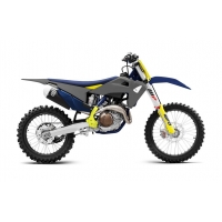 UFO KOMPLET PLASTIKÓW HUSQVARNA TC/FC '19-21 KOLOR SZARY/ŻÓŁTY/NIEBIESKI ( W ZESTAWIE OSŁONY TELESKOPÓW, OSŁONY RAMY ORAZ NAKLEJ