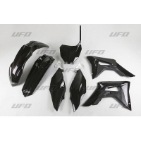 UFO KOMPLET PLASTIKÓW HONDA CRF 250R '18-'21, CRF 450R '17-'20 KOLOR CZARNY(HO119E001)