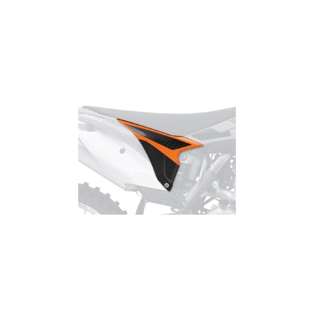UFO OSŁONY FILTRA POWIETRZA KTM SX '13-'16, SXF '13-'15 KOLOR OEM '13-14 (POMARAŃCZOWY/CZARNY)