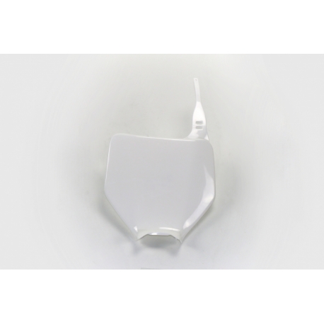 UFO TABLICA NA NUMER STARTOWY KAWASAKI KX 125/250 '03-'08, KXF 250 '04-'08, KXF 450 '06-'08 KOLOR BIAŁY - ZASTĘPUJE KA03763041