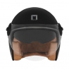 NOX PREMIUM KASK OTWARTY JET HERITAGE LINE KOLOR CZARNY/TYTANOWY MAT ROZMIAR L