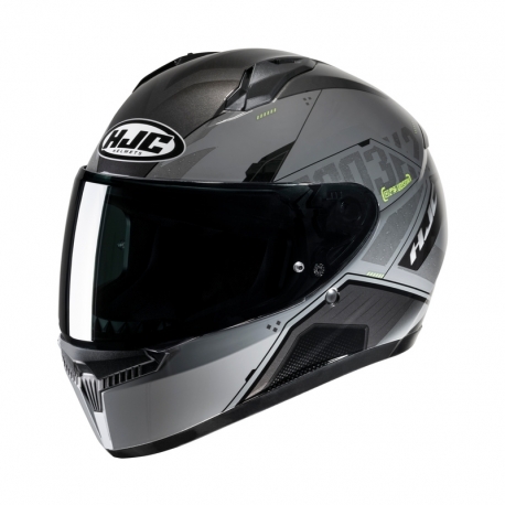 KASK MOTOCYKLOWY HJC C10 INKA BLACK YELLOW M