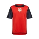 KOSZULKA ROWEROWA FOX JUNIOR DEFEND ELEVATED FLUO RED