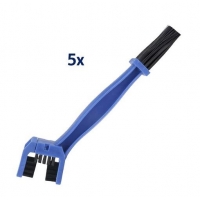 BIKETEC SZCZOTKA DO CZYSZCZENIA ŁAŃCUCHA 25,6CM X 6CM X 3,2CM KOLOR NIEBIESKIA