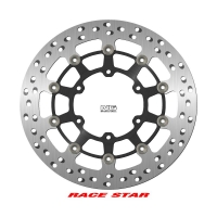 NG TARCZA HAMULCOWA PRZÓD RACE STAR PREMIUM SUZUKI GSX-R 600/750/1000 '08-'18 (310X102X5MM) (6X8,25MM) PŁYWAJĄCA (ŚRODEK ALUMINI