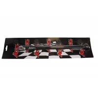 ACCEL STOPKA BOCZNA SUPERMOTO KTM EXC / EXC-F / XC / XC-W / XC-F '08-'15, HUSQVARNA FE / FX / TE '09-'16 KOLOR CZARNY