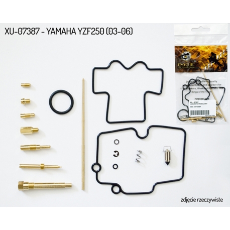 PSYCHIC ZESTAW NAPRAWCZY GAŹNIKA YAMAHA YZF 250 '03-'06 (26-1278) (NA 1 GAŹNIK)