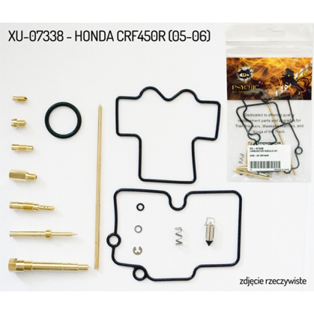 PSYCHIC ZESTAW NAPRAWCZY GAŹNIKA HONDA CRF 450R '05-'06 (26-1465) (NA 1 GAŹNIK)
