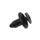 BRONCO KOŁKI MONTAŻOWE DO PLASTIKÓW (GŁĘBOKOŚĆ 12,2MM, GR. 5,9MM, SZER. GŁÓWKI 14MM, DŁ. CAŁK. 18,4MM) (10 SZT.)